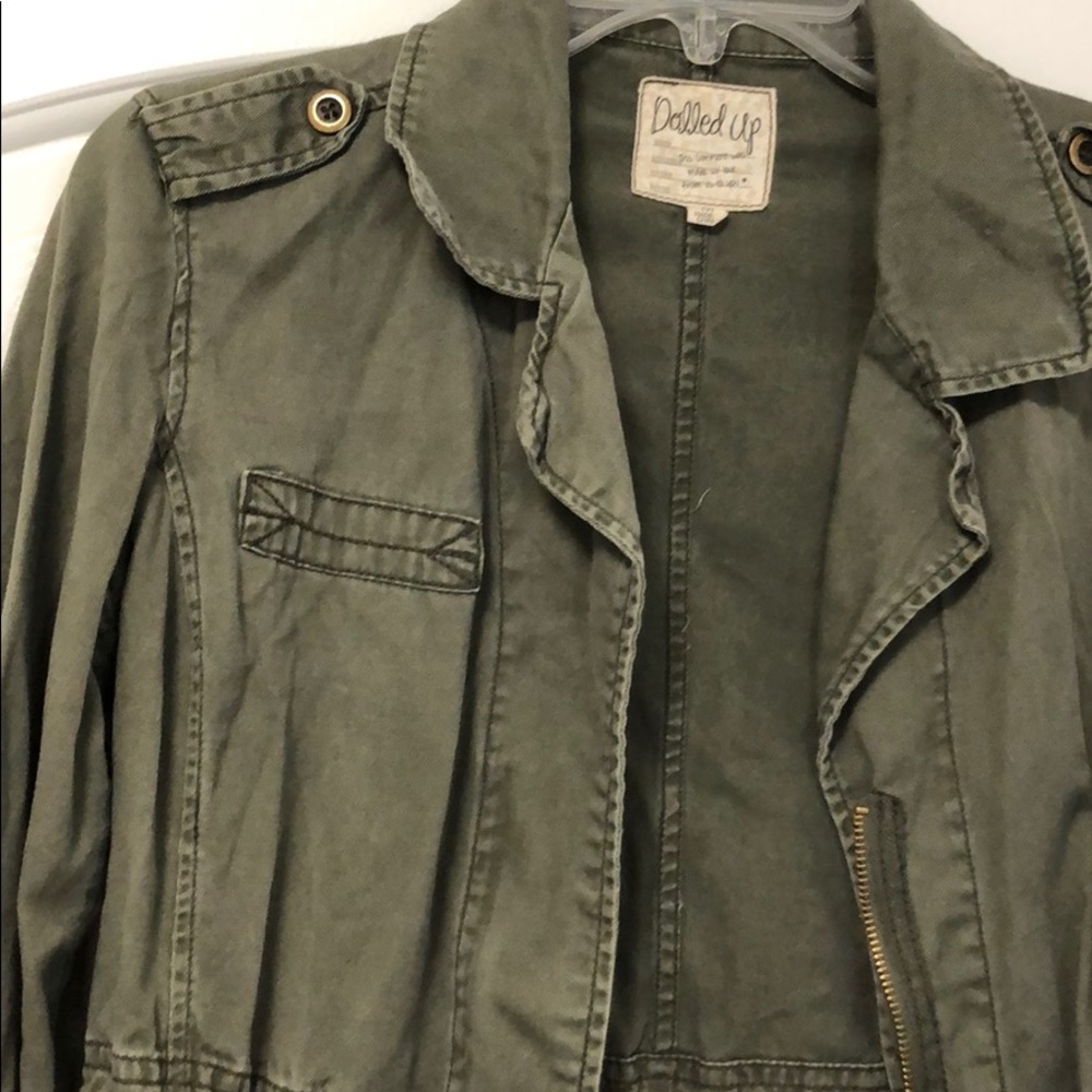 Arm green jacket